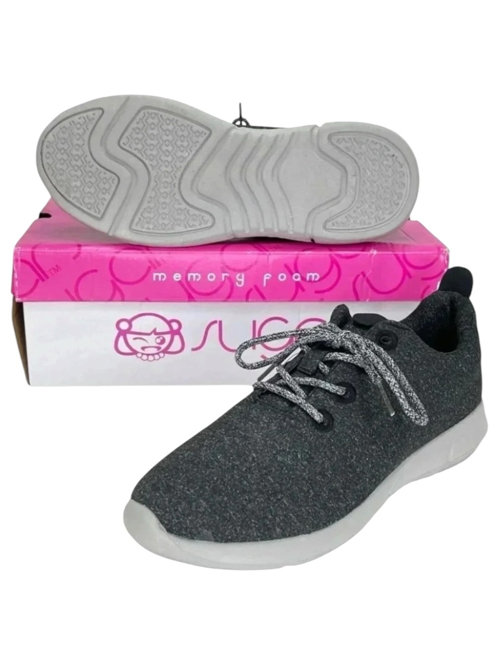 Sugar Gabber Memory Foam Insole Womens Comfort Sneaker